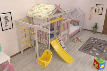 Игровой комплекс-кровать Савушка Baby - 6 в Москве купить в интернет магазине - 5 Китов