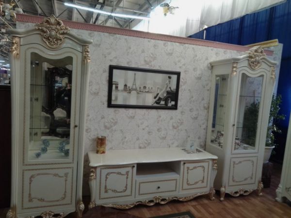 Гостиная Джоконда Диа, крем глянец в Москве купить в интернет магазине - 5 Китов