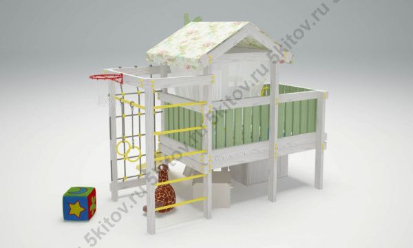 Кровать-игровой комплекс Савушка Baby 3 в Москве купить в интернет магазине - 5 Китов