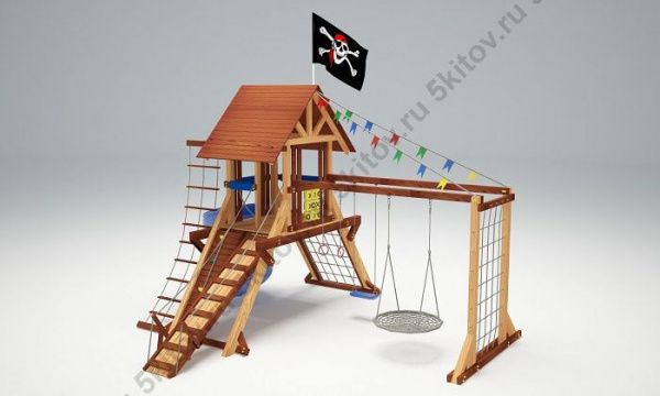 Детская площадка Савушка Lux (Люкс) 5 в Москве купить в интернет магазине - 5 Китов