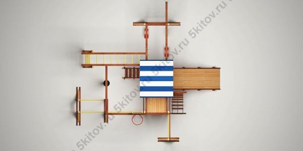 Детская площадка 4 сезона Савушка Семейная в Москве купить в интернет магазине - 5 Китов
