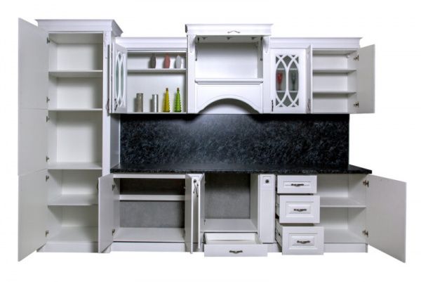 Кухня Аделина 3,6м. белая в Москве купить в интернет магазине - 5 Китов
