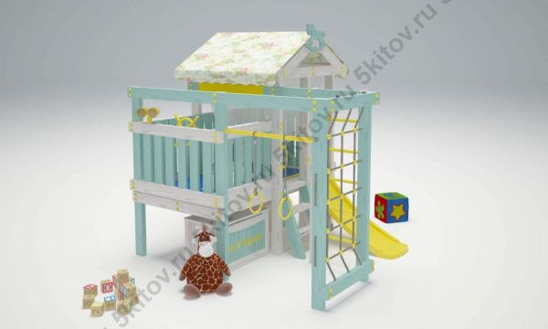 Кровать-игровой комплекс Савушка Baby 1 в Москве купить в интернет магазине - 5 Китов