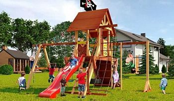 Детский городок Савушка LUX 3 в Москве купить в интернет магазине - 5 Китов