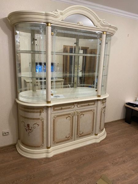 Столовая Роза - Талия, беж глянец в Москве купить в интернет магазине - 5 Китов