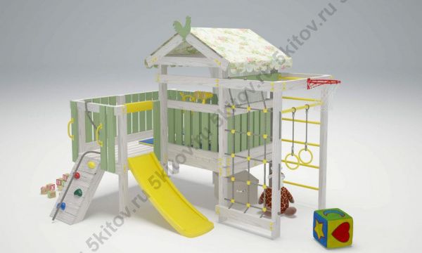Кровать-игровой комплекс Савушка Baby 7 в Москве купить в интернет магазине - 5 Китов