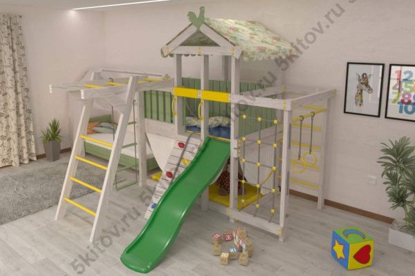 Кровать-игровой комплекс Савушка Baby 4 в Москве купить в интернет магазине - 5 Китов