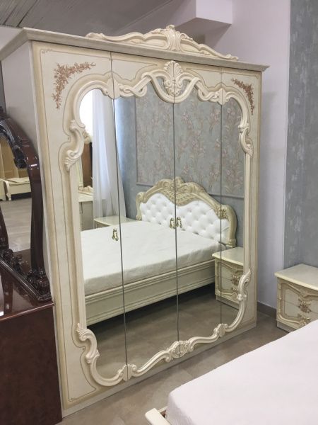 Спальня Диана, крем глянец в Москве купить в интернет магазине - 5 Китов