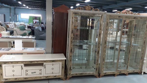 Столовая Катя,беж золото глянец в Москве купить в интернет магазине - 5 Китов