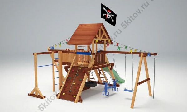 Детская площадка Савушка Lux (Люкс) 6 в Москве купить в интернет магазине - 5 Китов