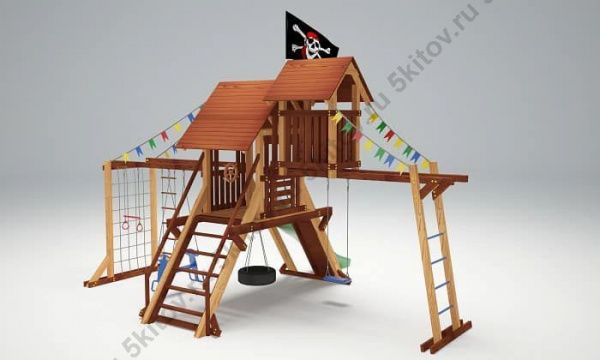 Детская площадка Савушка Lux (Люкс) 10 в Москве купить в интернет магазине - 5 Китов