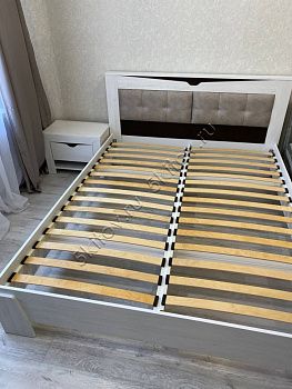 Кровать двухспальная 160*200 Гарда белая