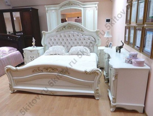Спальня Касандра СК, беж в Москве купить в интернет магазине - 5 Китов
