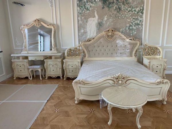 Кровать 1,8м Джоконда, крем глянец, Эра в Москве купить в интернет магазине - 5 Китов