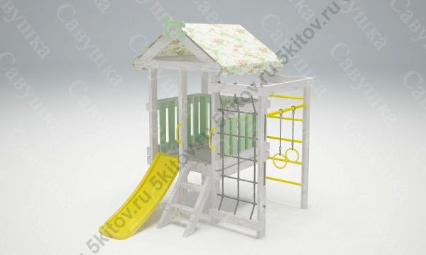 Кровать-игровой комплекс Савушка Baby 12 в Москве купить в интернет магазине - 5 Китов