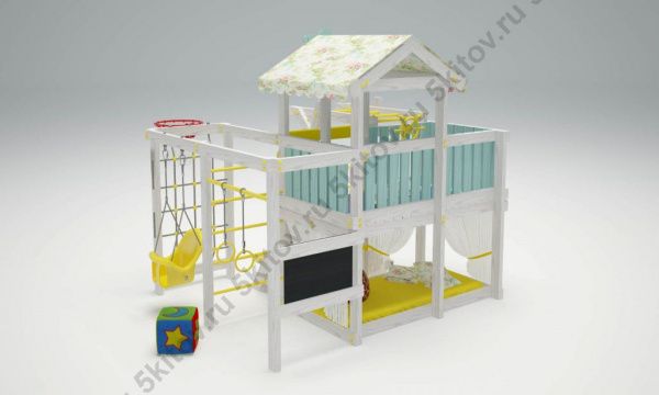 Кровать-игровой комплекс Савушка Baby 5 в Москве купить в интернет магазине - 5 Китов