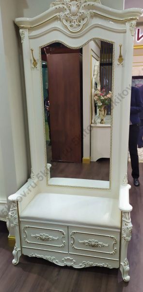 Прихожая с зеркалом Джоконда АРД, крем в Москве купить в интернет магазине - 5 Китов