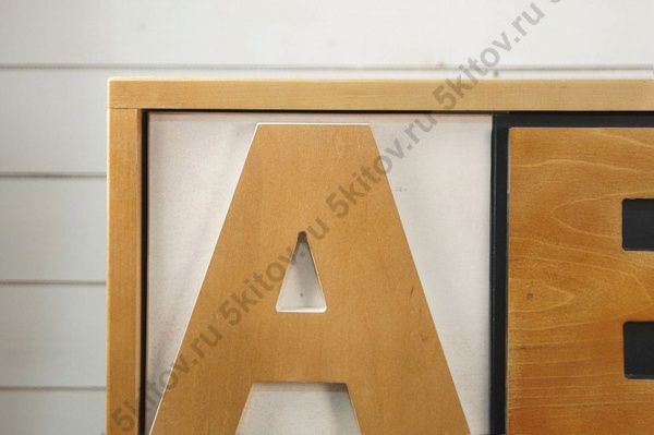 Комод Альфабето Бирч (Alphabeto Birch), 10 ящиков в Москве купить в интернет магазине - 5 Китов