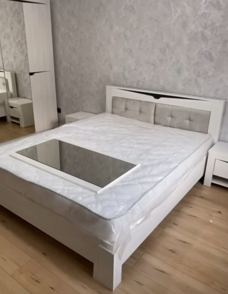 Комод с зеркалом Гарда белый в Москве купить в интернет магазине - 5 Китов