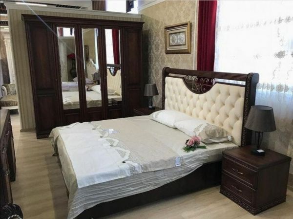Шкаф пятидверный, Берта орех в Москве купить в интернет магазине - 5 Китов