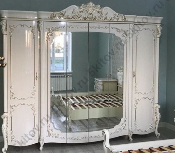 Спальня Венеция Style АРД, крем в Москве купить в интернет магазине - 5 Китов