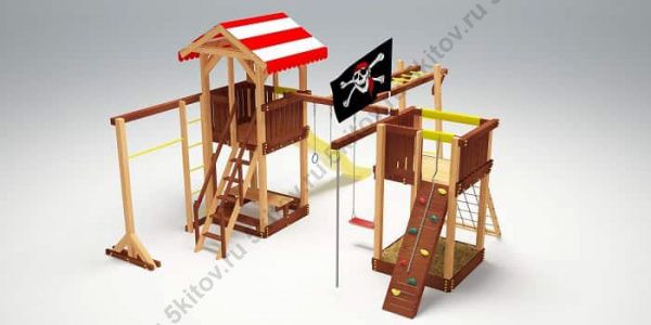 Детский городок Савушка 4 сезона 8 (зима\лето) в Москве купить в интернет магазине - 5 Китов