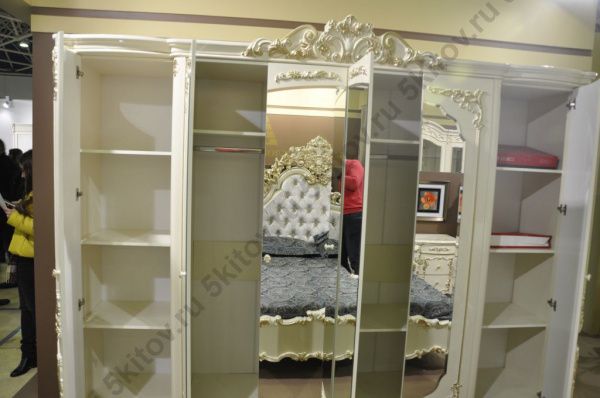Спальня Афина DST, беж.глянец в Москве купить в интернет магазине - 5 Китов