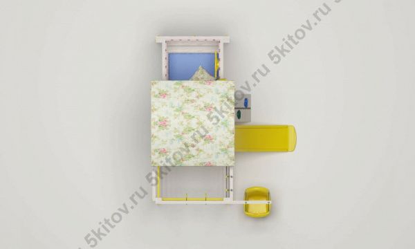 Кровать-игровой комплекс Савушка Baby 6 в Москве купить в интернет магазине - 5 Китов