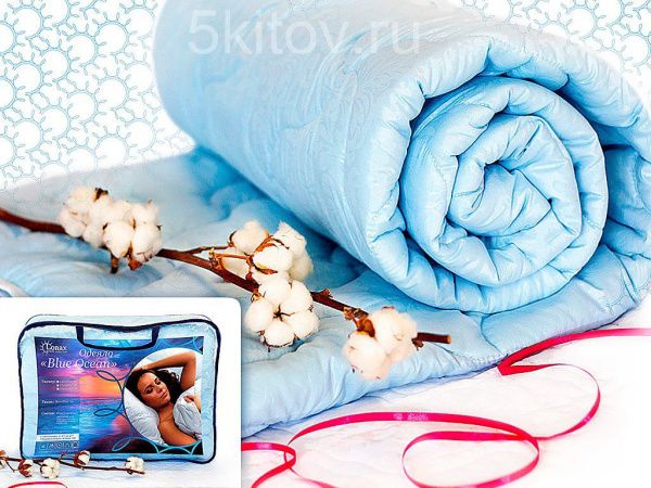 Одеяло Лонакс Блю Оушен 140х205, зимнее в Москве купить в интернет магазине - 5 Китов