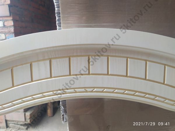 Комплект спальни Любава 4 (кровать 1,6, тумба прикроватная-2шт., комод с зеркалом, шкаф 4-х дверный), жемчуг в Москве купить в интернет магазине - 5 Китов
