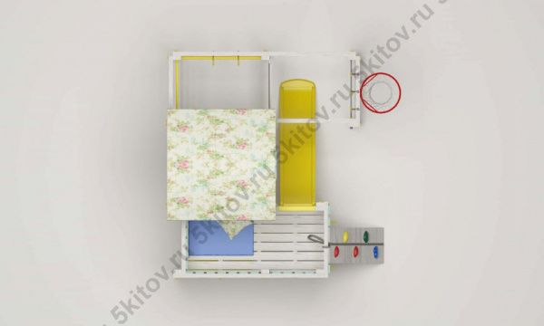 Кровать-игровой комплекс Савушка Baby 8 в Москве купить в интернет магазине - 5 Китов