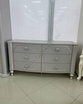 Комод Мария АРД, платина серая в Москве купить в интернет магазине - 5 Китов
