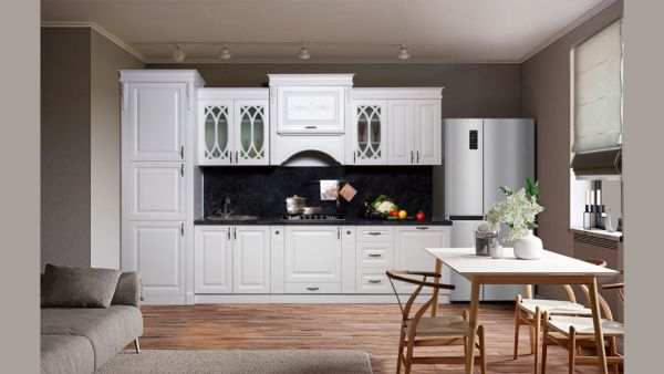 Кухня Аделина 3,6м. белая в Москве купить в интернет магазине - 5 Китов